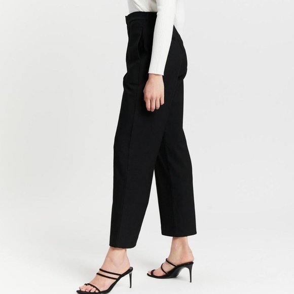 Atmos&here Dakota Straight Leg Black Dress Pants - Picture 2 of 4